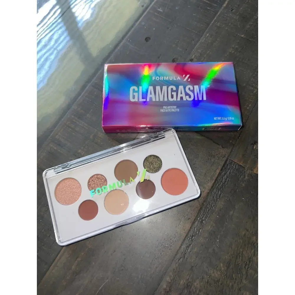Formula Z Glamgasm Pro Artistry Face‎ & Eye Palette- NEW